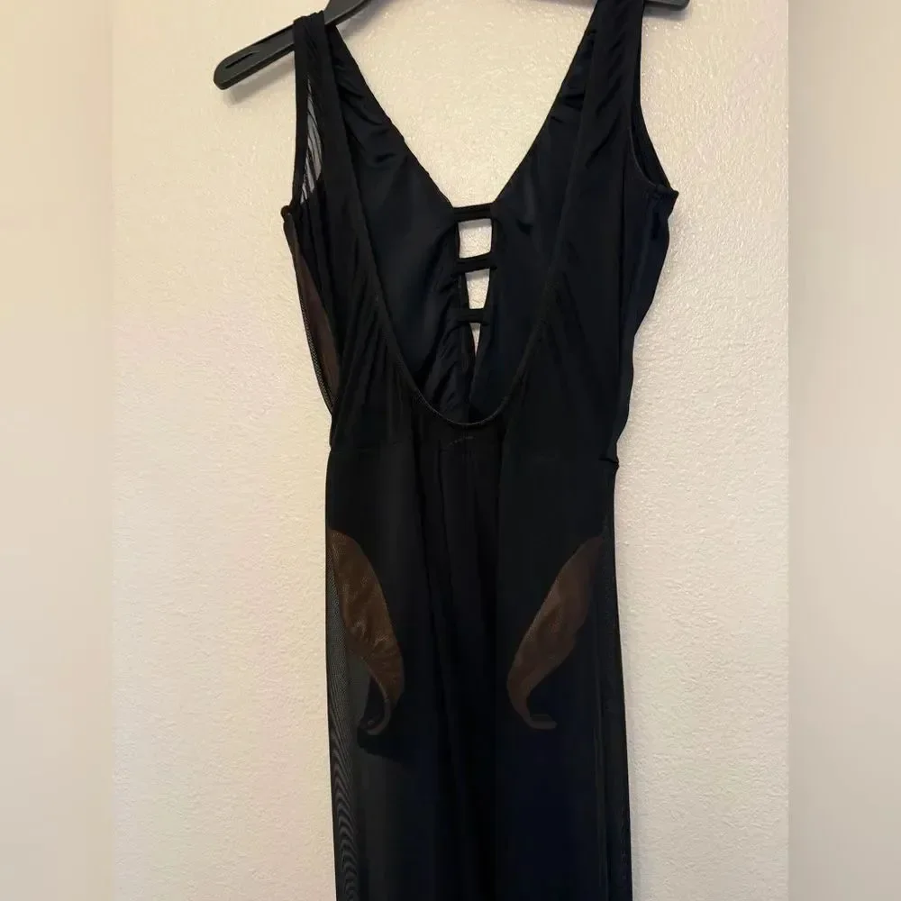 Tenth House solo custom 2 Die 4 Dance costume black maxi EPIPHANY TD23416 MA
